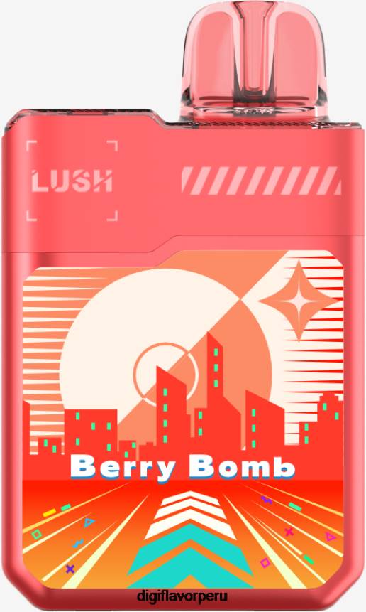 Digiflavor Geekbar LUSH desechables bomba de bayas - Digiflavor Geekvape Disposable ZNTJ9
