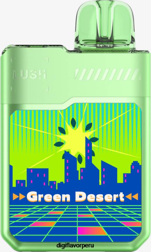 Digiflavor Geekbar LUSH desechables desierto verde - Digiflavor Perú ZNTJ6