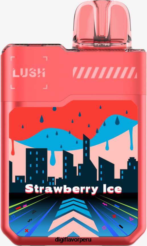 Digiflavor Geekbar LUSH desechables hielo de fresa - Digiflavor Geek Vape ZNTJ13