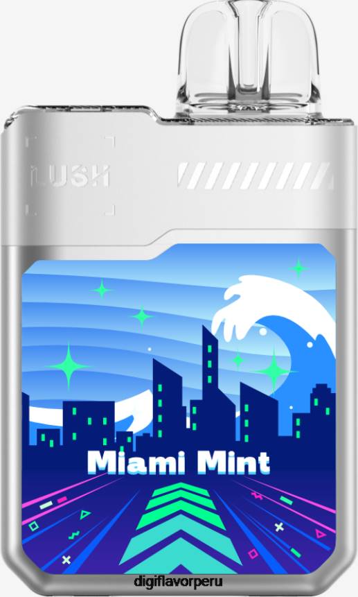 Digiflavor Geekbar LUSH desechables menta de miami - Digiflavor Vape ZNTJ11